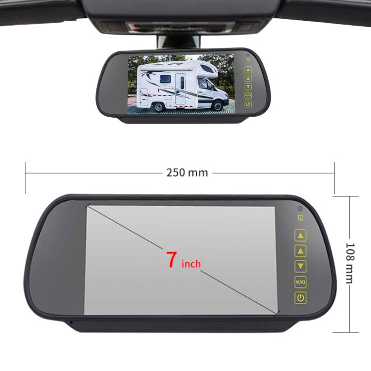 PZ475 Car Waterproof 170 Degree Brake Light View Camera + 7 inch Rearview Monitor for Volkswagen Crafter, PZ475 + 7 inch Rearview Monitor PZ475 Car Waterproof 170 Degree Brake Light View Camera + 7 inch Rearview Monitor for Volkswagen Crafter, PZ475 + 7 inch Rearview Monitor